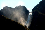 Waterval in Western Brook Pond, Gros Morne NP
